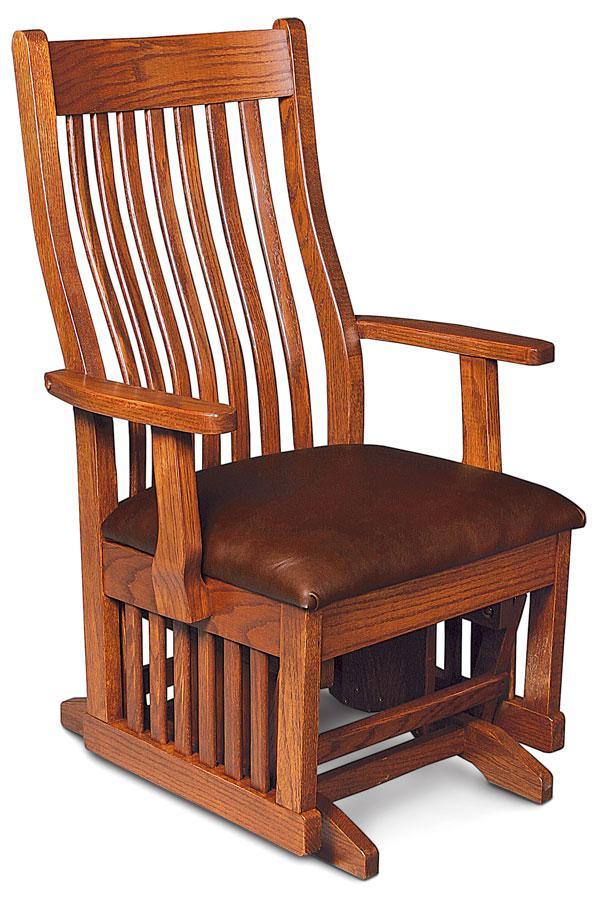 Urbandale II Arm Glider Living Simply Amish