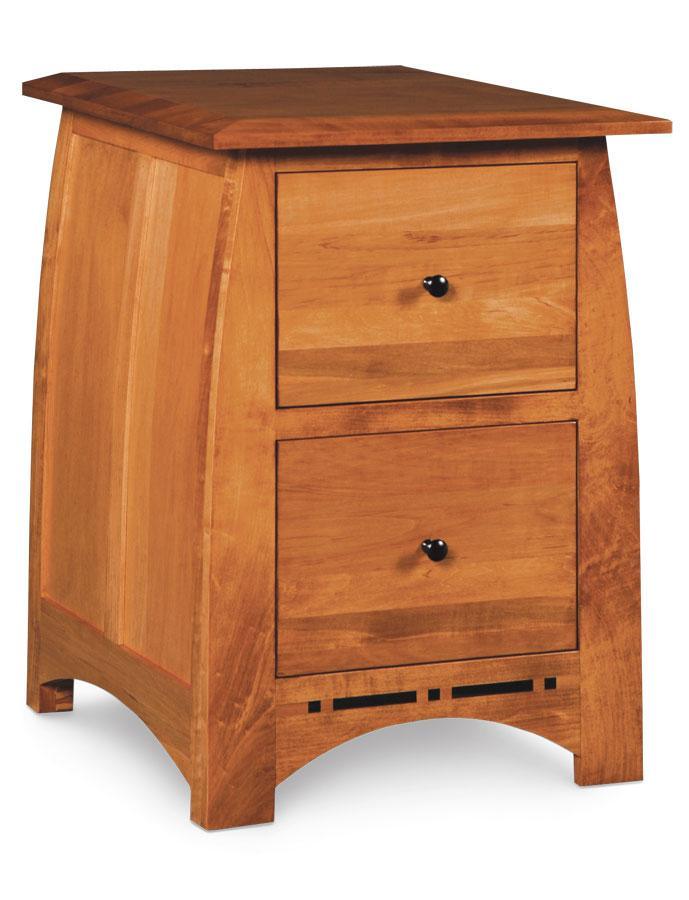 Aspen File Cabinet with Inlay Dining Simply Amish
