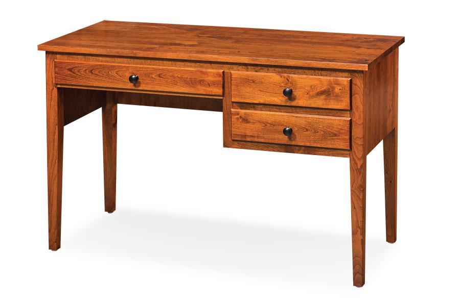 Shenandoah Desk Office Simply Amish Smooth Cherry