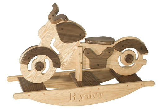 Motorcycle Rocker Nursery Superior Woodcrafts 