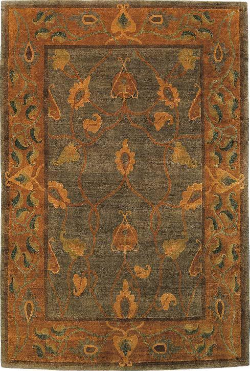 Vineyard Brown Rug Rug Tiger Rug 10x14