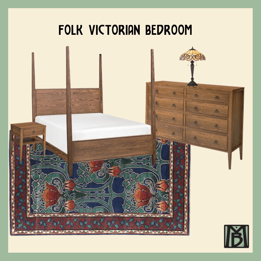 Folk Victorian Bedroom