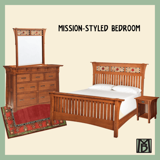 Mission-Styled Bedroom