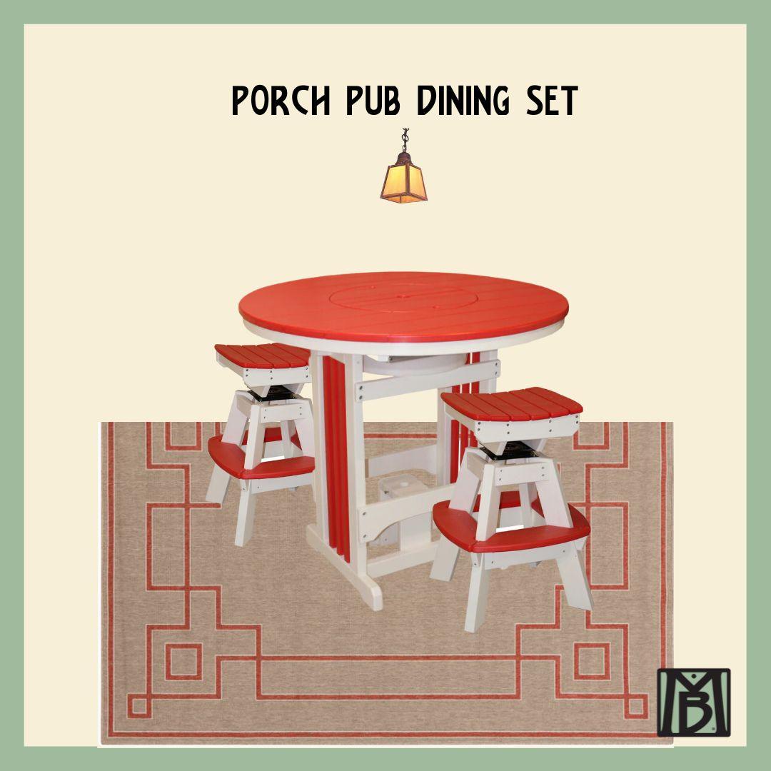 Porch Pub Dining Set