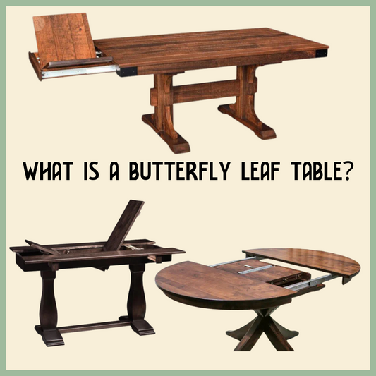 What is a Butterfly Leaf Table?