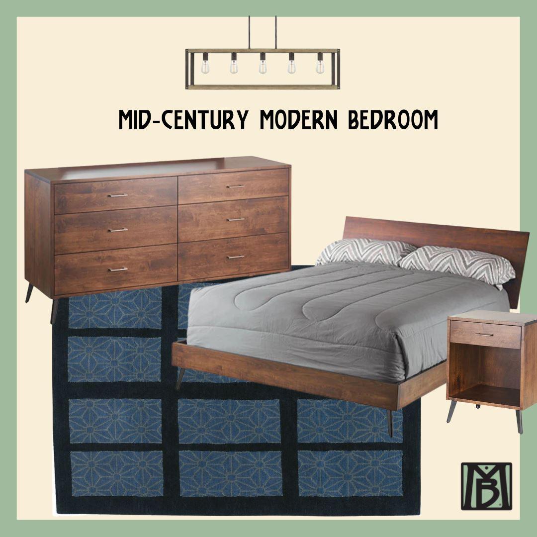 Mid-Century Modern Bedroom
