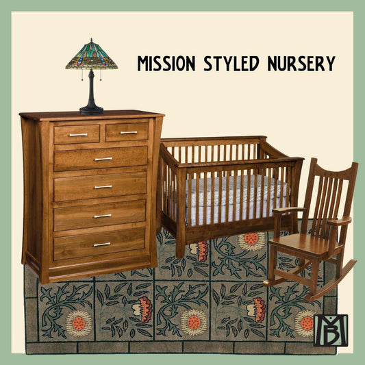 Mission Styled Nursery