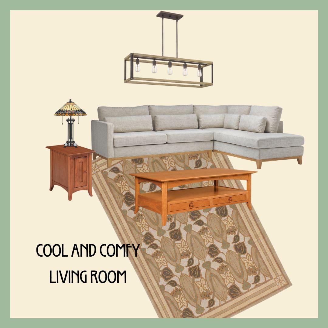 Room Idea - Cool and Comfy Living Room