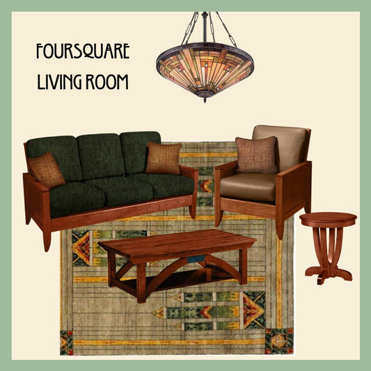 Room Idea - Foursquare Living Room