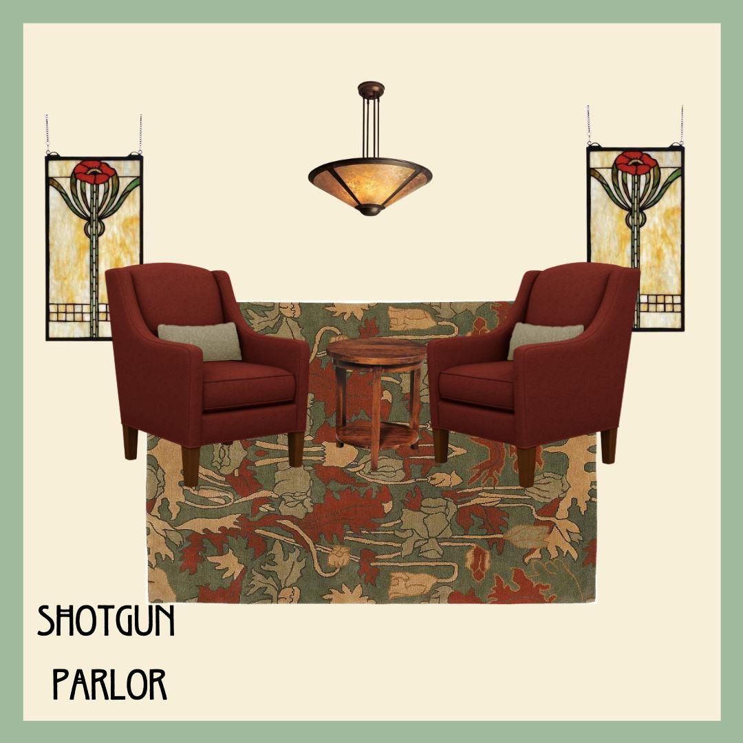 Room Idea - Shotgun Parlor