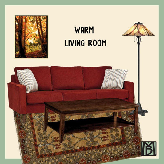 Warm Living Room