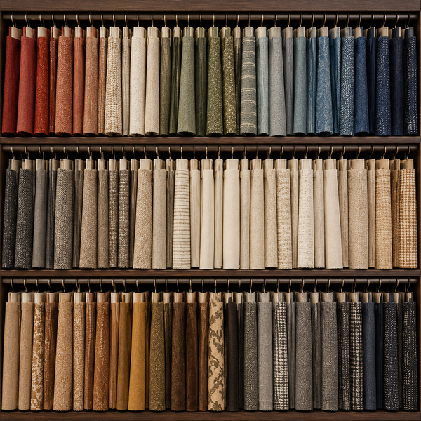 Rowe fabric samples