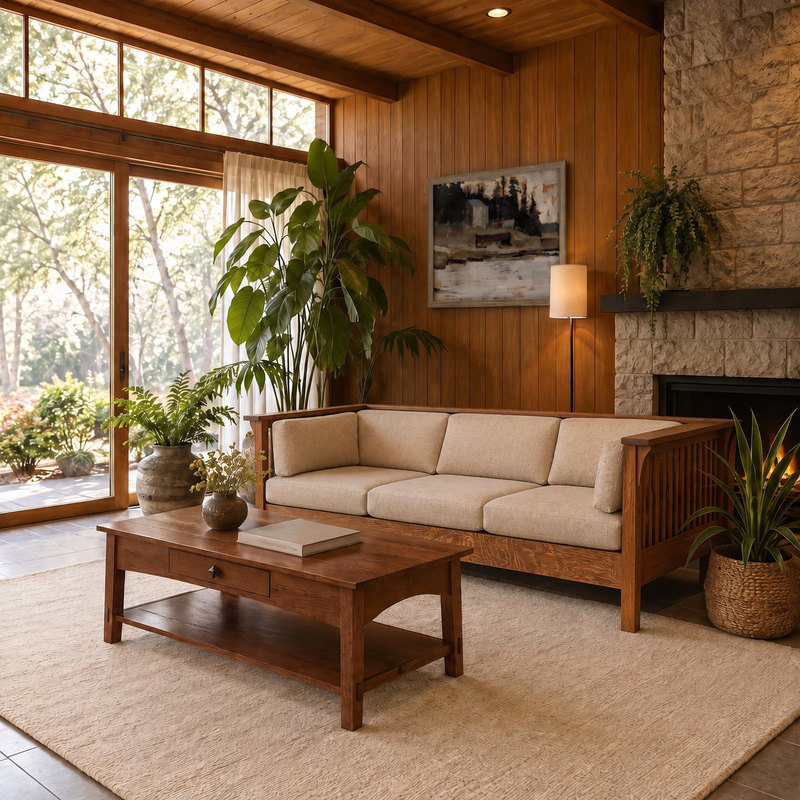 Mission Style Living Room Furniture