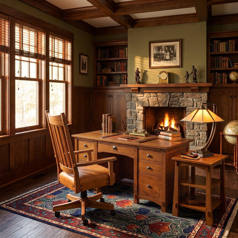 Craftsman Style Office Furniture