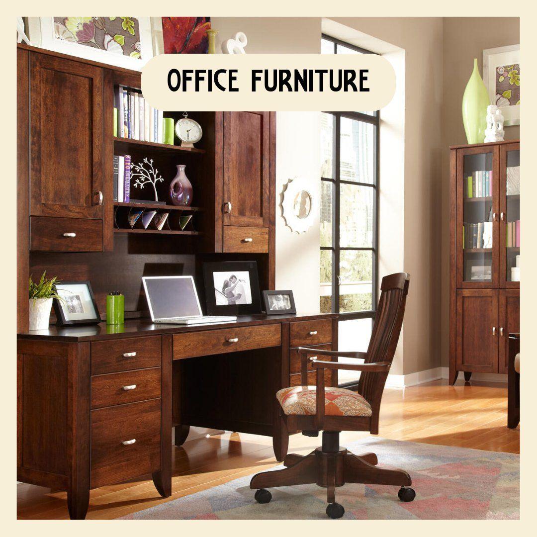 Amish Made Solid Wood Office Furniture | Modern Bungalow