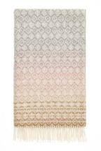 Ombre Diamond Range  Merino Lambswool Throw