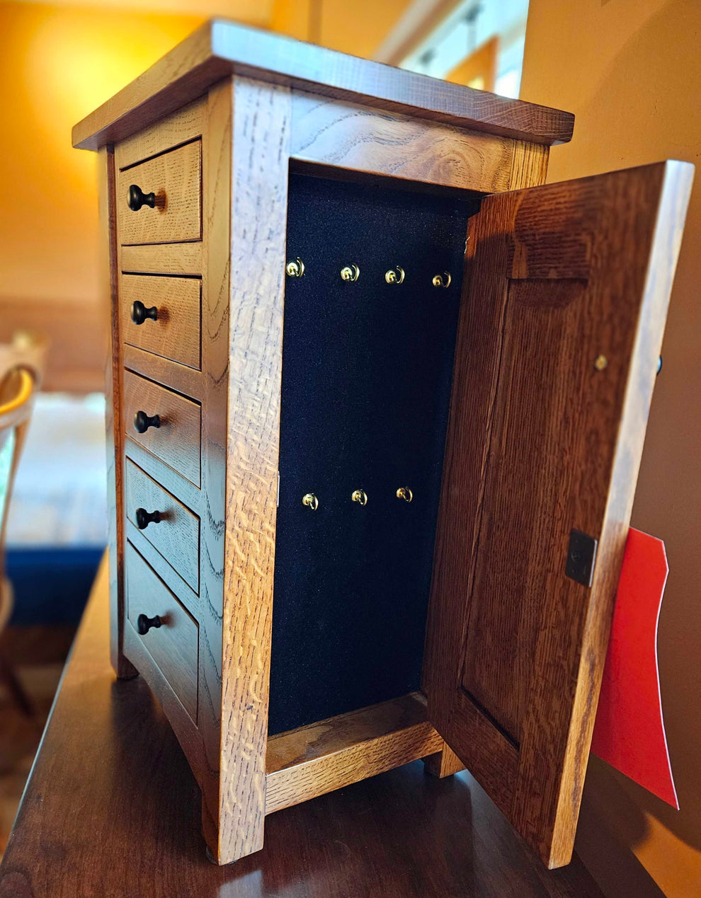 Clearance Mini Jewelry Armoire Modern Bungalow Furniture and Design