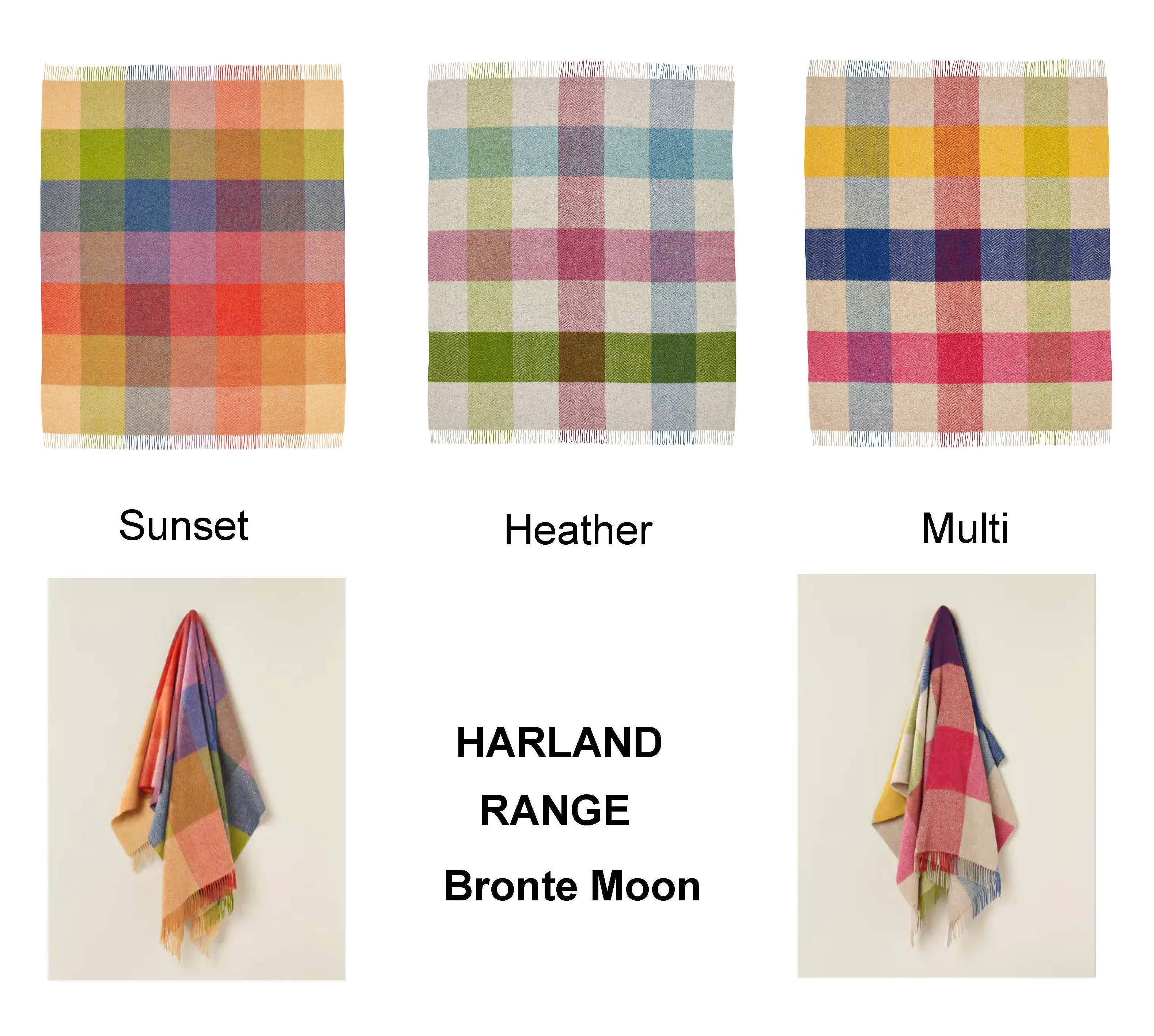 Harland Shetland  Merino Lambswool Throw