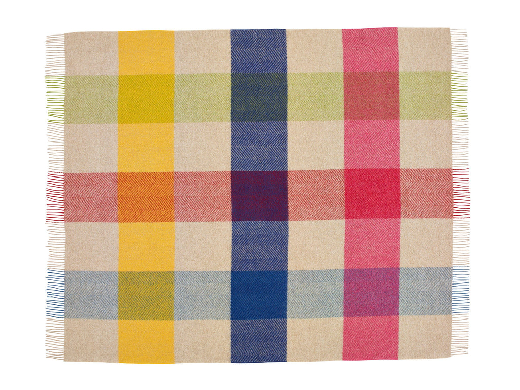 Harland Shetland  Merino Lambswool Throw