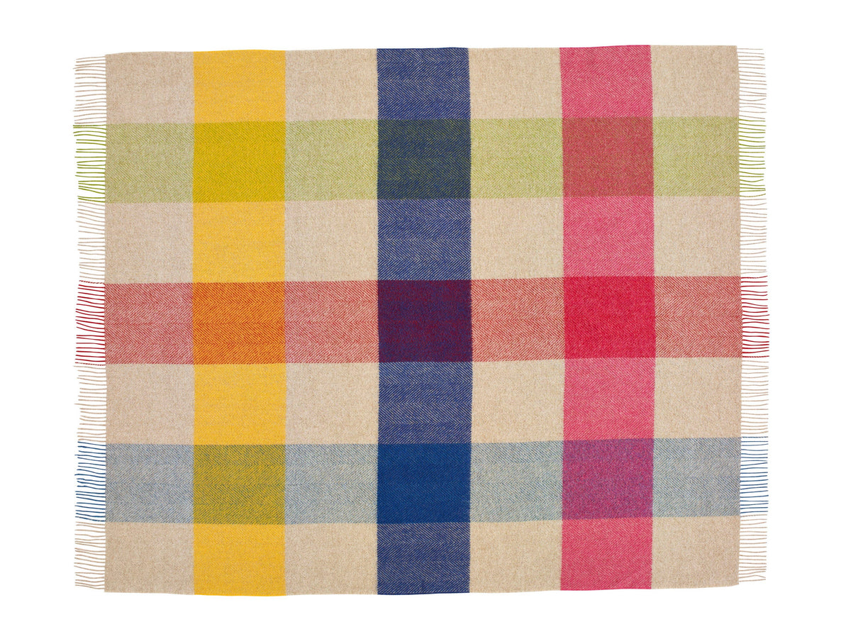 Harland Shetland  Merino Lambswool Throw