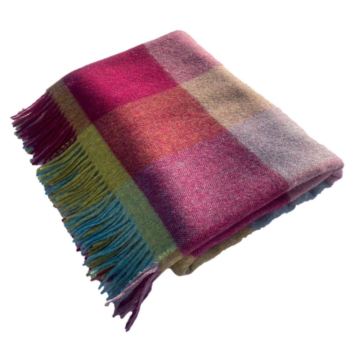 Block Harlequin Range Merino Lambswool Throw