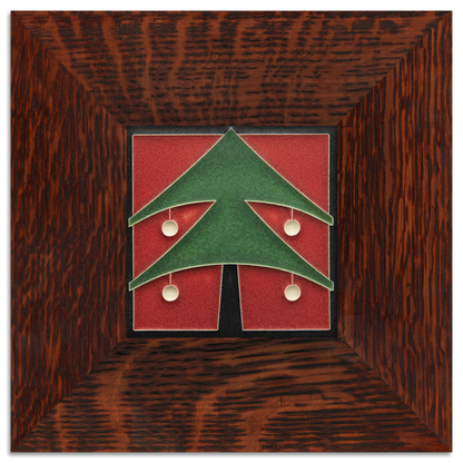 Christmas Tree-Red- 4x4