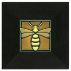 Bee Green Tile - 4x4