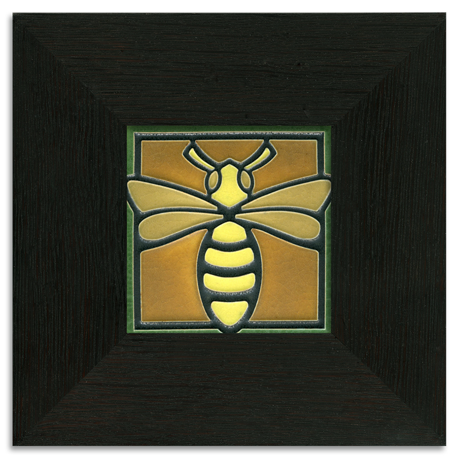 Bee Green Tile - 4x4