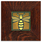 Bee Green Tile - 4x4
