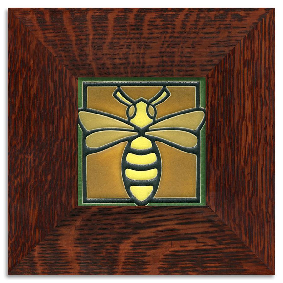 Bee Green Tile - 4x4