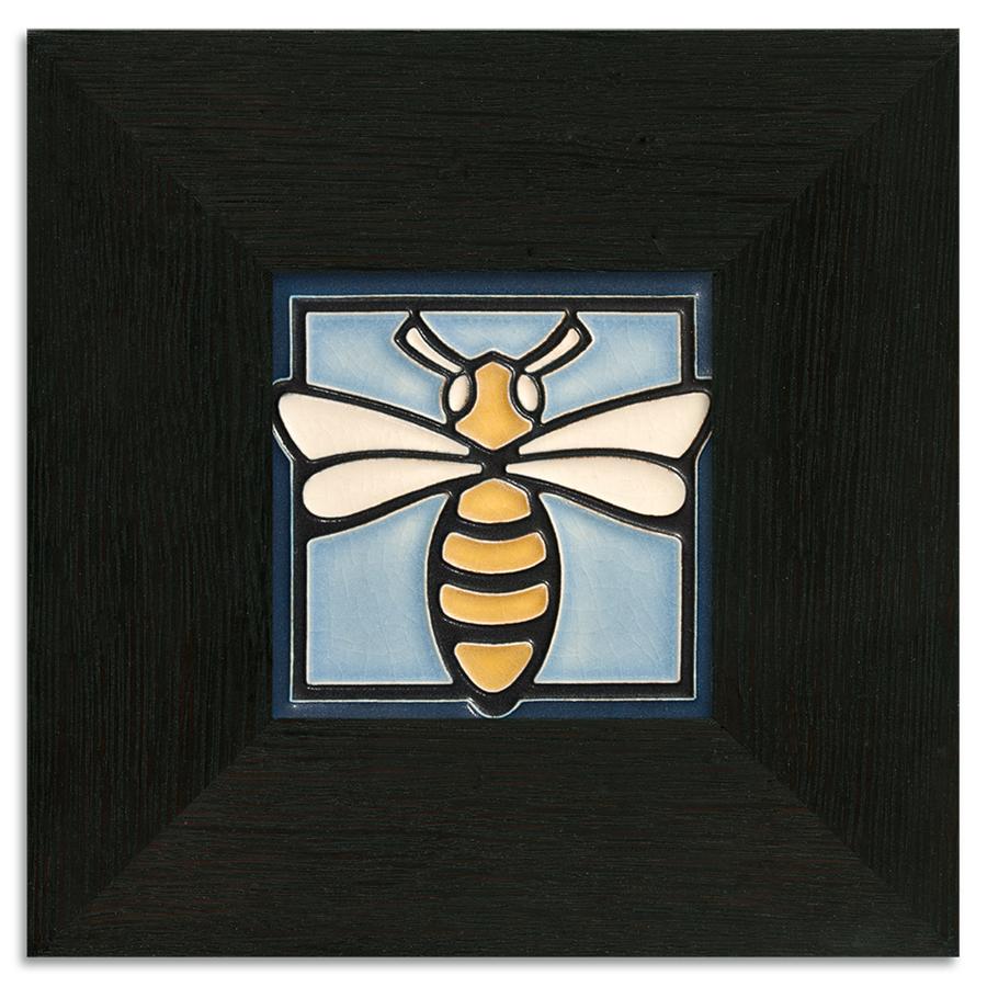 Bee Light Blue Tile - 4x4