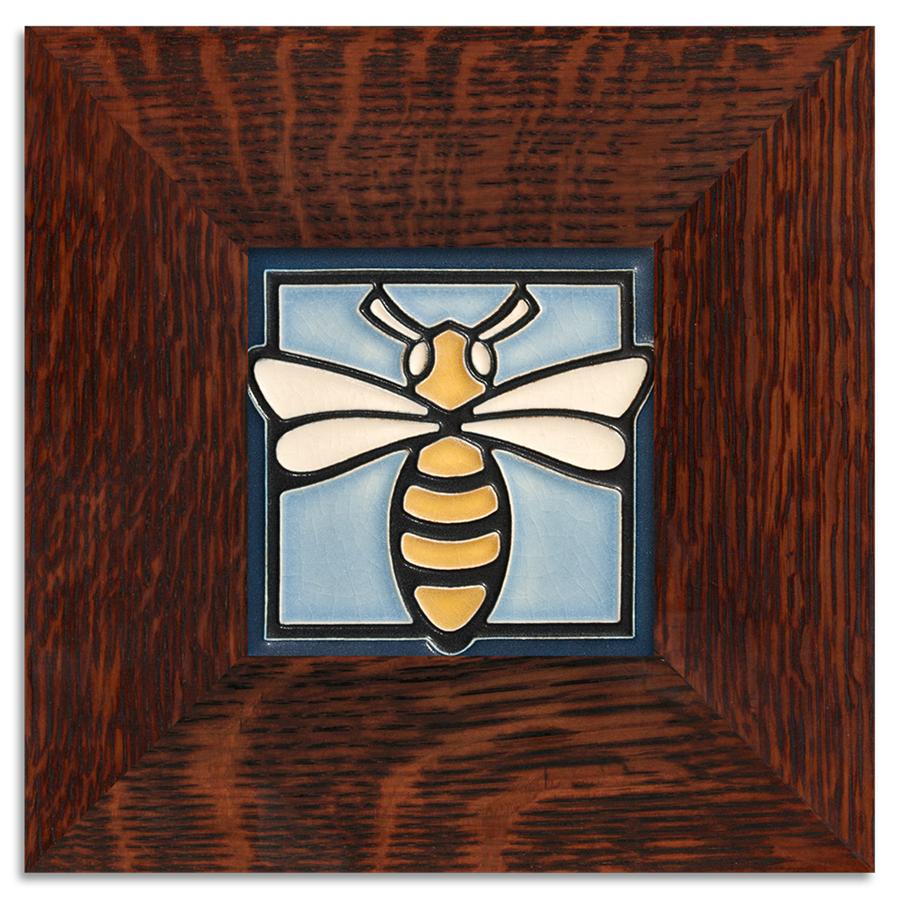 Bee Light Blue Tile - 4x4
