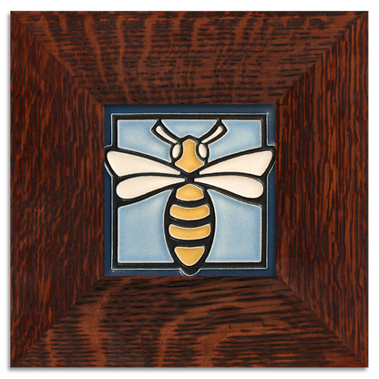 Bee Light Blue Tile - 4x4