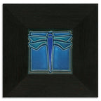 Dragonfly Turquoise Tile - 4x4