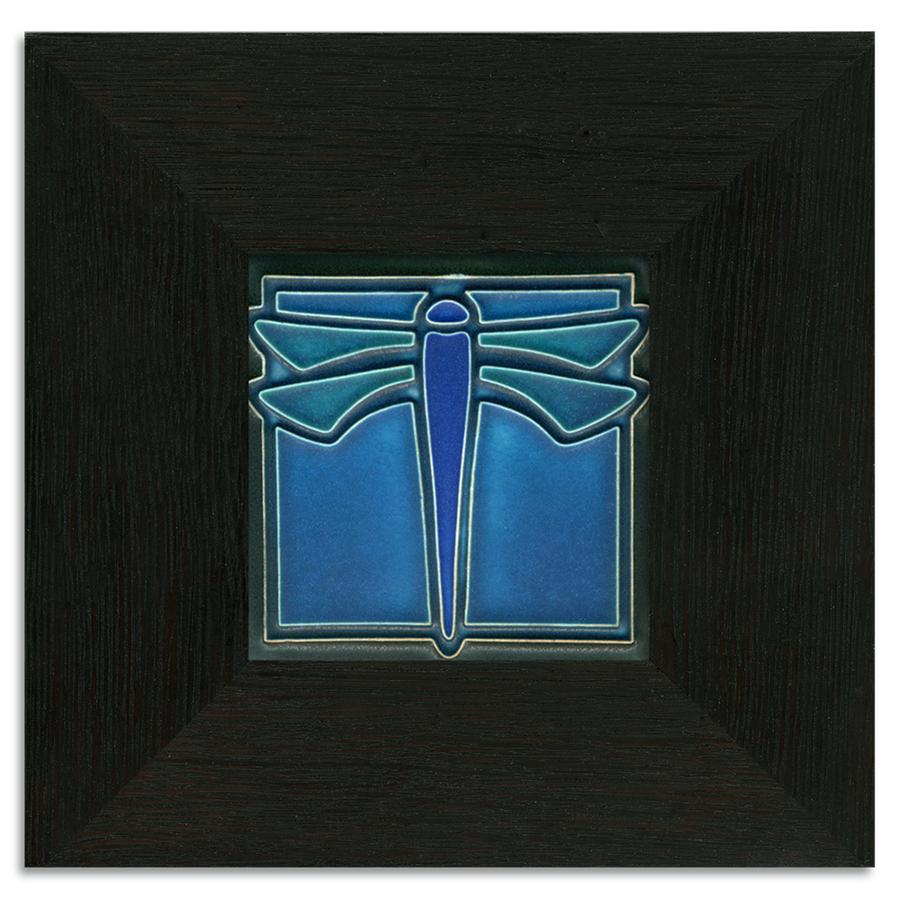 Dragonfly Turquoise Tile - 4x4