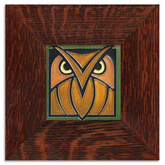 Owl Green Oak Tile - 4x4