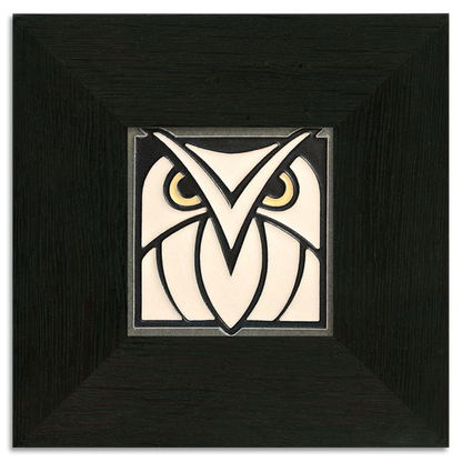 Owl White Grey Tile - 4x4