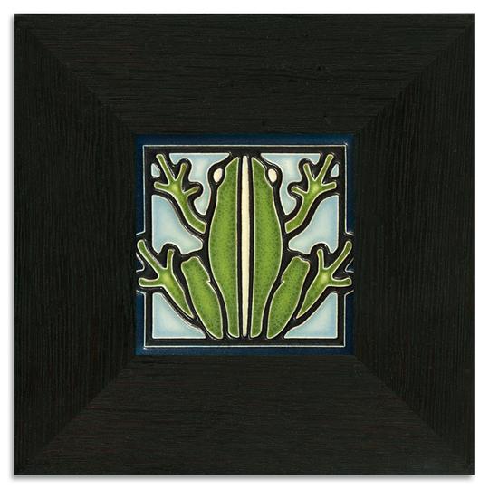 Frog Tile- Blue