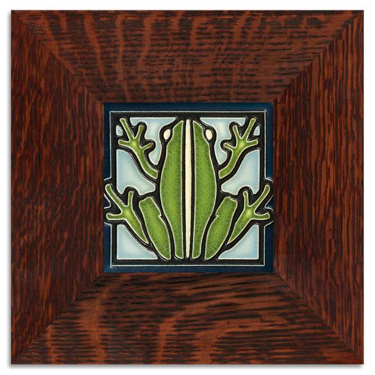 Frog Tile- Blue