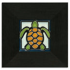 Turtle Light Blue Tile - 4x4