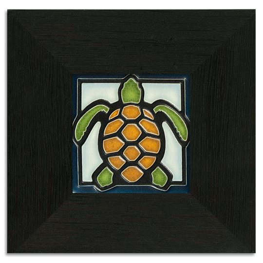 Turtle Light Blue Tile - 4x4