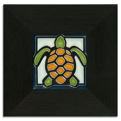 Turtle Light Blue Tile - 4x4