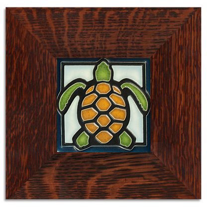 Turtle Light Blue Tile - 4x4