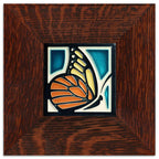 Butterfly Turquoise Tile