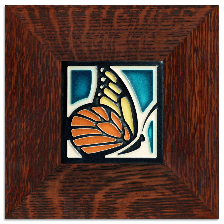 Butterfly Turquoise Tile