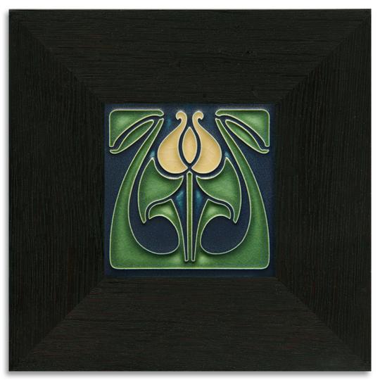 Tulip Bud Indigo Tile