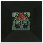 Tulip Bud Red Tile