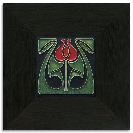 Tulip Bud Red Tile