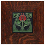 Tulip Bud Red Tile