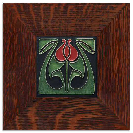 Tulip Bud Red Tile